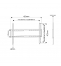Ewent EW1503 soporte para TV 2,03 m (80