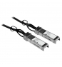 StarTech.com Cable 1m de Red Twinax Pasivo Cobre SFP+ 10 Gigabit Ethernet Direct Attach Conexión Directa 10GBASE-CU - Compatible con Cisco SFP-H10GB-