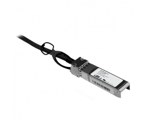 StarTech.com Cable 1m de Red Twinax Pasivo Cobre SFP+ 10 Gigabit Ethernet Direct Attach Conexión Directa 10GBASE-CU - Compatible con Cisco SFP-H10GB-