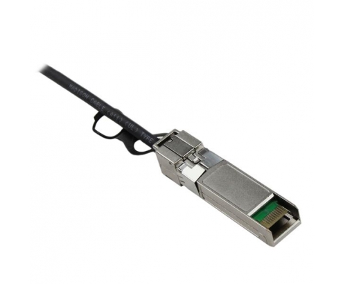 StarTech.com Cable 1m de Red Twinax Pasivo Cobre SFP+ 10 Gigabit Ethernet Direct Attach Conexión Directa 10GBASE-CU - Compatible con Cisco SFP-H10GB-