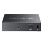 TP-Link Omada ES205G Gestionado Gigabit Ethernet (10/100/1000) Energía sobre Ethernet (PoE) Negro