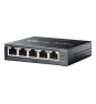 TP-Link Omada ES205G Gestionado Gigabit Ethernet (10/100/1000) Energía sobre Ethernet (PoE) Negro